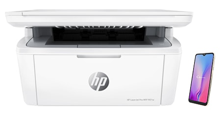 نحوه پرینت با موبایل توسط پرینتر HP LaserJet Pro MFP M28ٌW