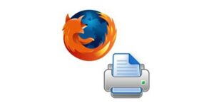 پرینت با مرورگر Firefox